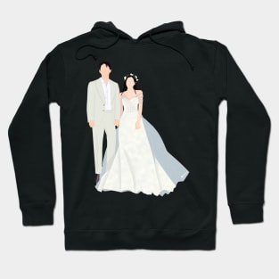 Hyun bin and seo ye jin wedding Hoodie